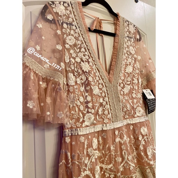 NWT Needle & Thread Lace Gown US10 - Picture 6 of 15